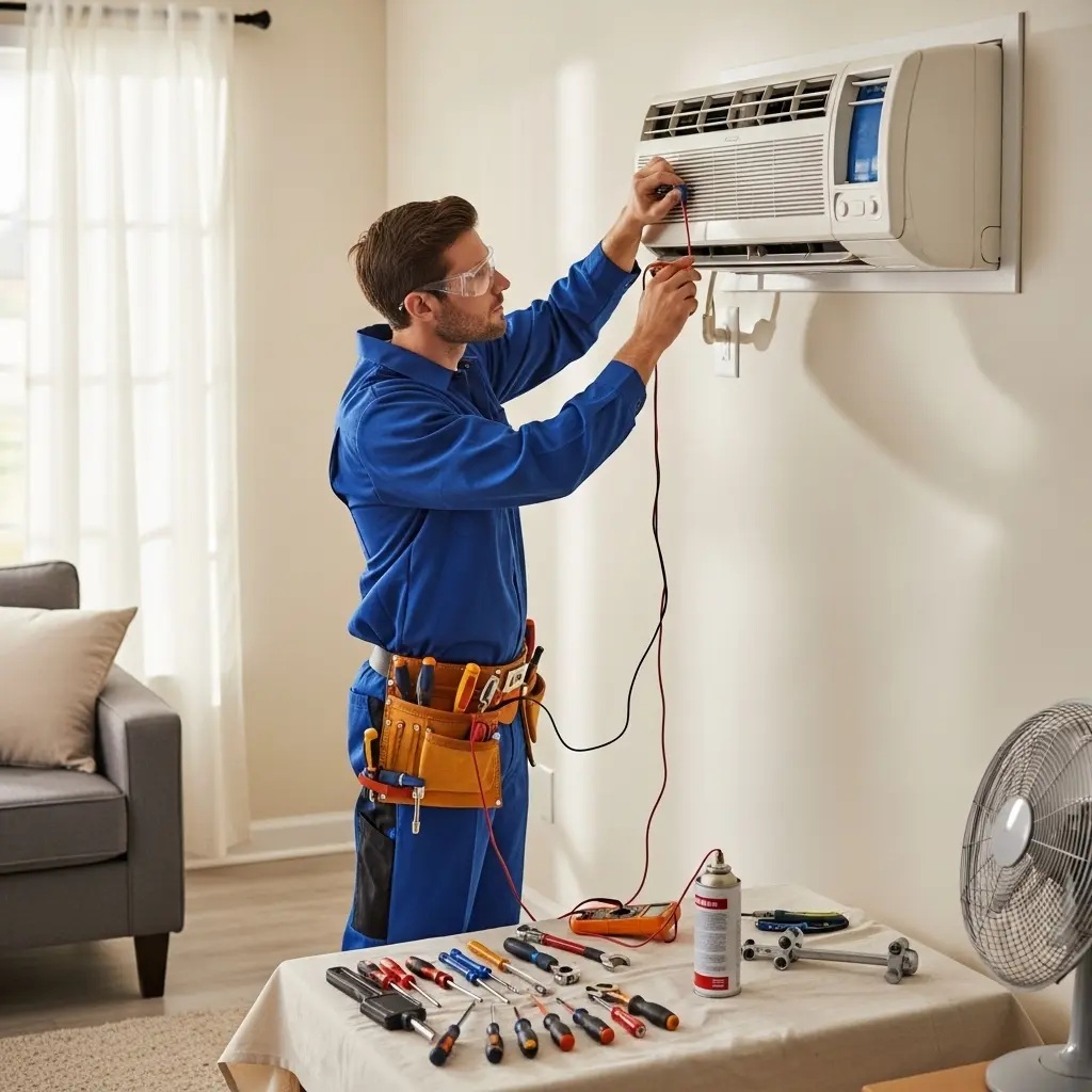 Yenimahalle Arçelik Arçelik klima gaz dolumu ve bakım – Enerji verimliliği artırıldı. - Teknik servis örneği